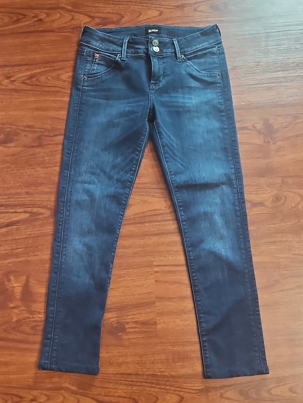 Hudson Jeans Collin Flap Skinny Jeans 25